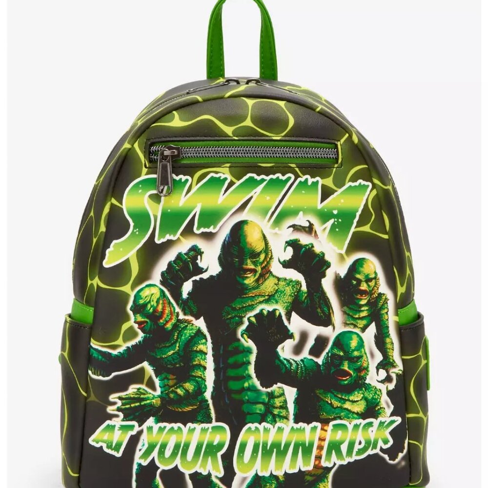 Loungefly Universal Monsters Creature From The Black Lagoon Backpack - NWT